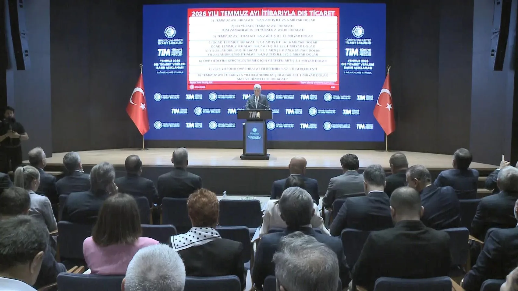 İhracatta yeni rekor Temmuz ayı 25,6 milyar dolarla kapandı
