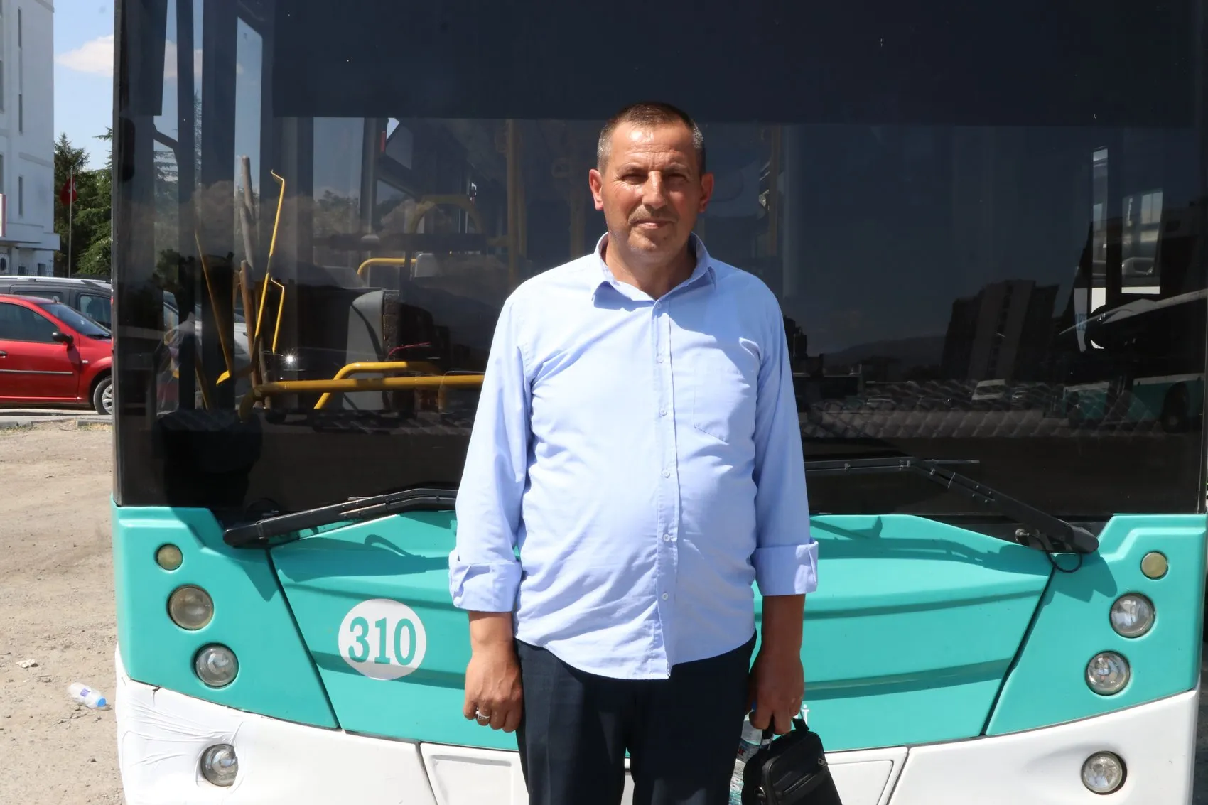Kayseri'de otobüs şoförlerinden hayat kurtaran iş birliği