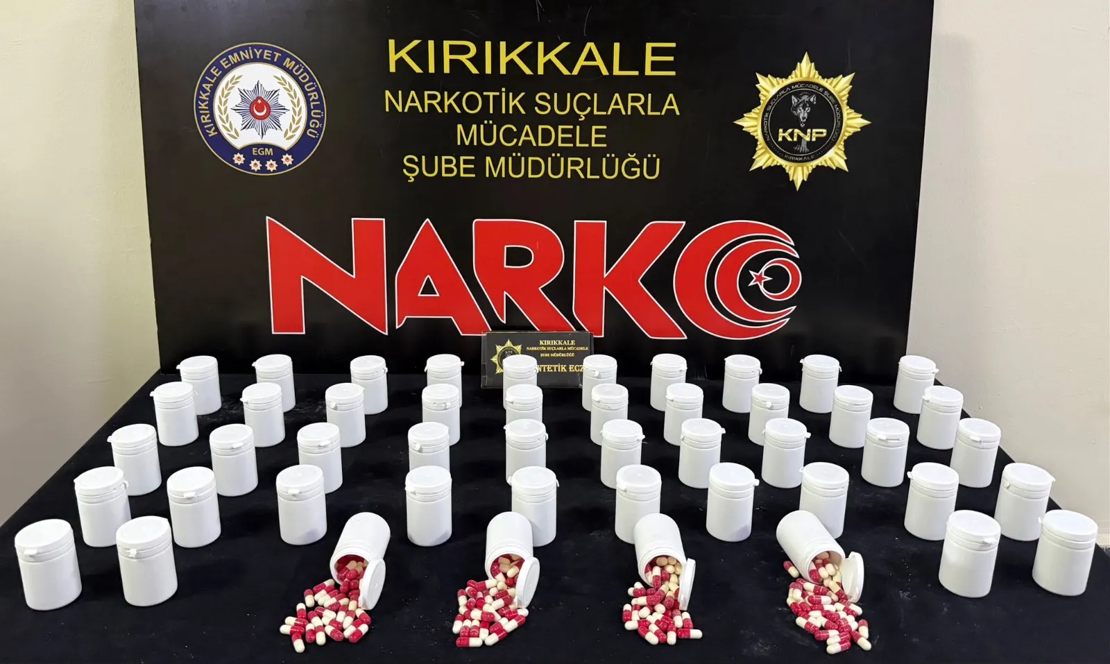 Kırıkkale polisi uyuşturucu tacirlerine geçit vermedi