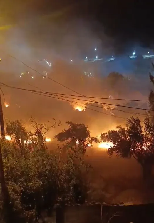 Reyhanlı'da düğün eğlencesi yangına dönüştü
