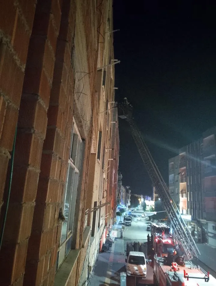 Bismil'de aynı dairede peş peşe yangın paniği
