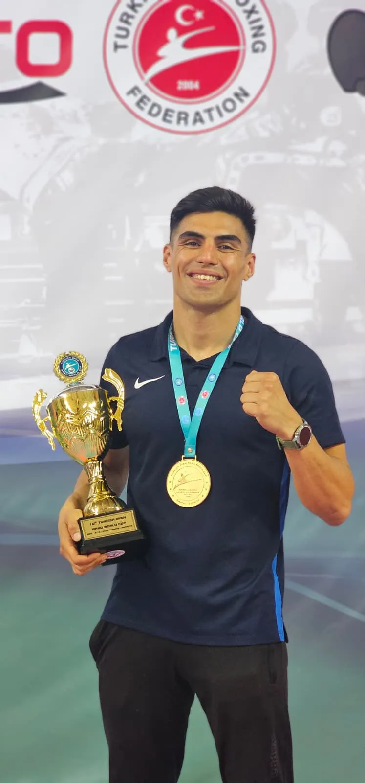 Milli sporcu üsteğmen sakatlığı aştı ve ringlere geri döndü
