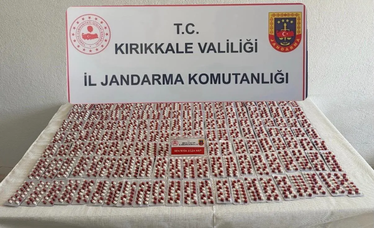 Kırıkkale'de jandarmadan büyük uyuşturucu operasyonu