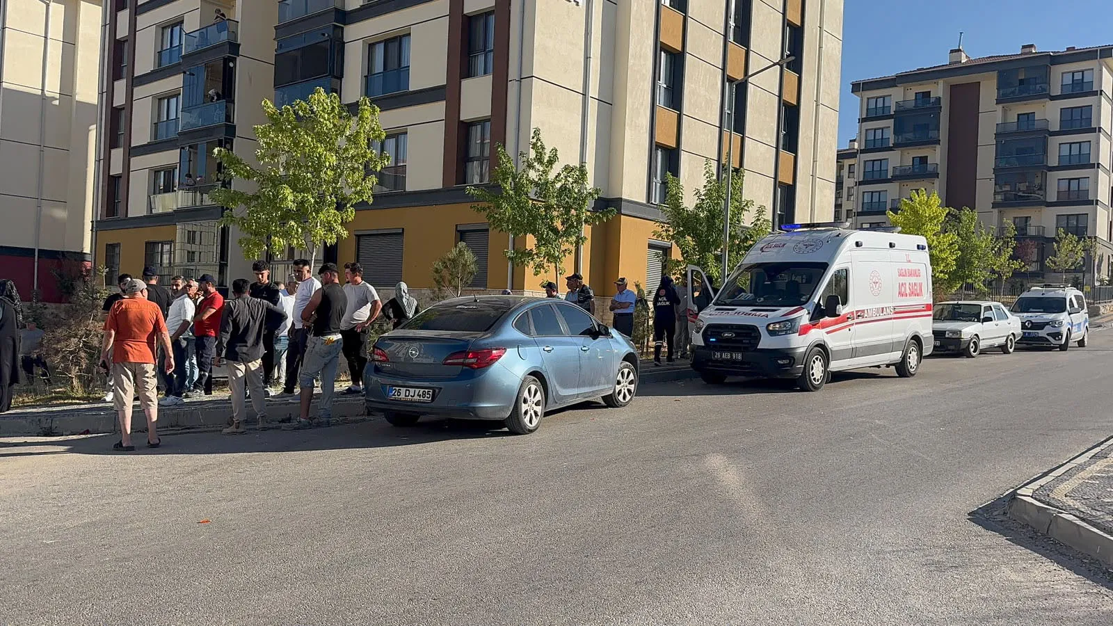 Eskişehir’de trafik kazası sonrası gergin anlar yaşandı