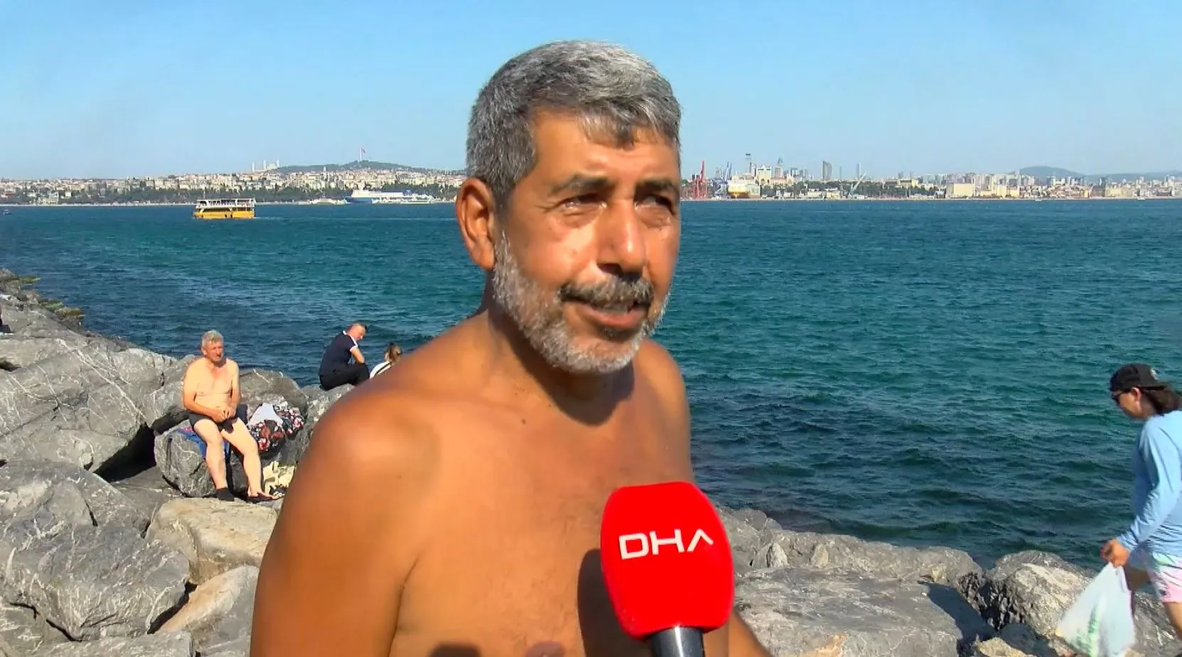İstanbul sıcağında çare Sarayburnu oldu