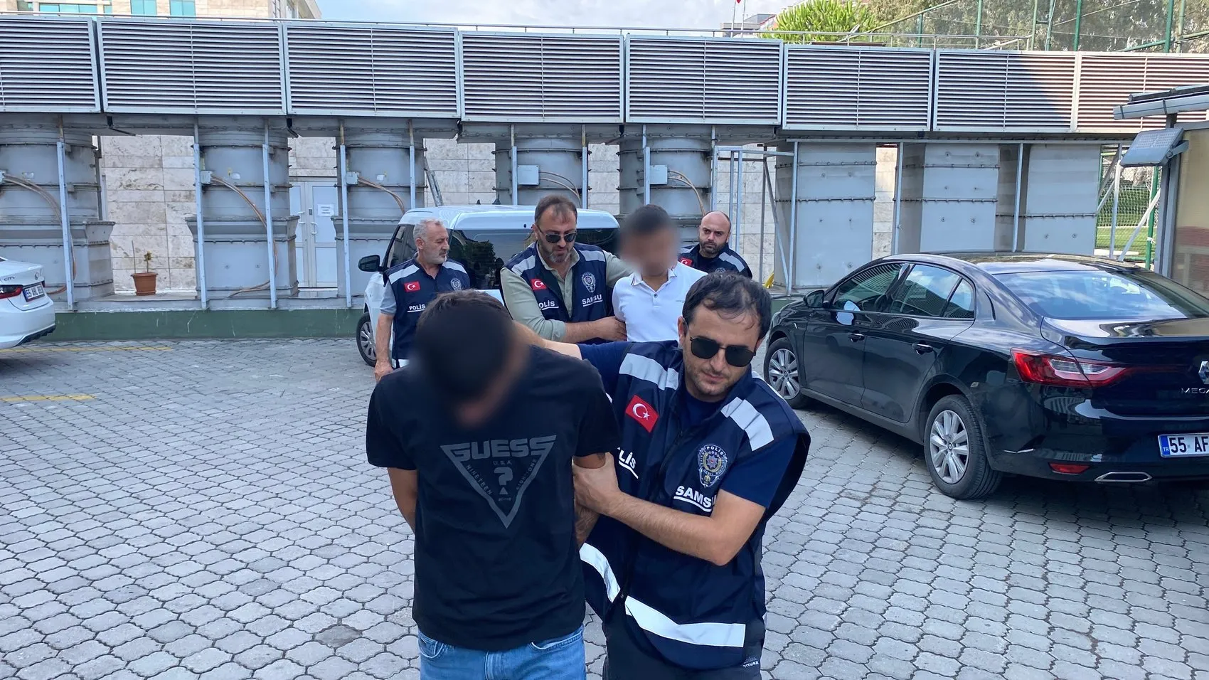 Samsun'da fotokopi tartışması karakolda bitti
