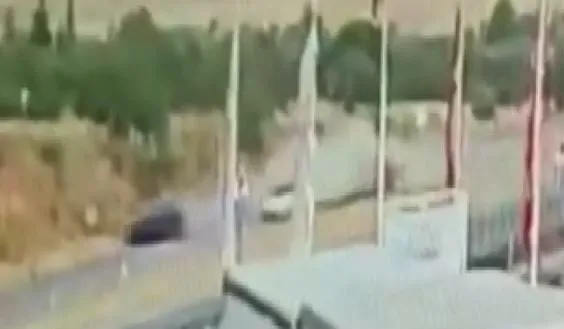 Fıstık hasadına giderken canlarından oldular, kaza kamerada