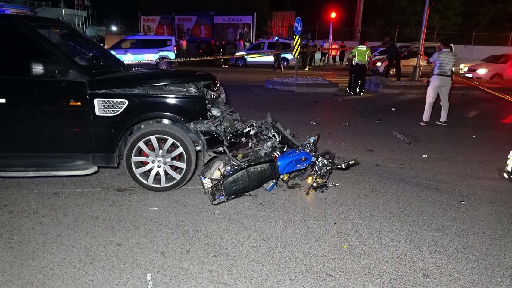 Aksaray'da polisten kaçan genç motosiklet kazasında hayatını kaybetti