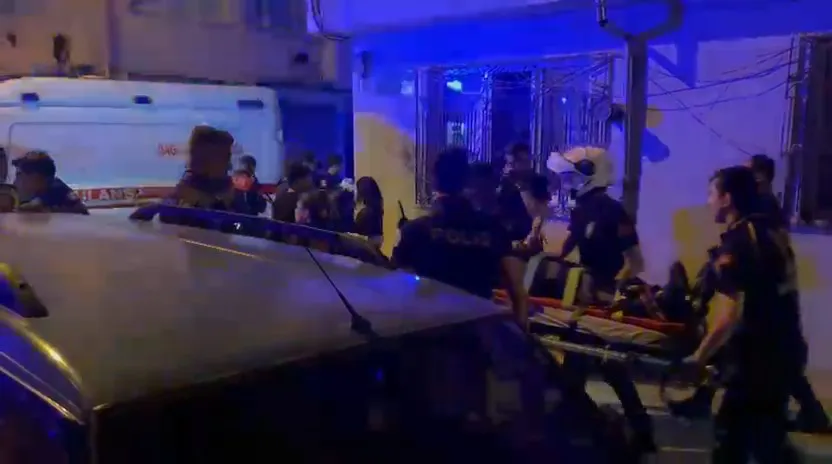 Bursa'da acil ihbara giden polis motosikleti kaza yaptı