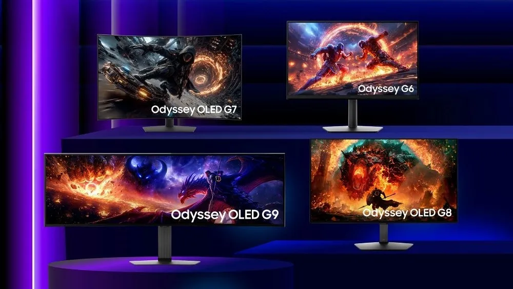 Samsung'dan 1.100 Hz yenileme hızına sahip monitör