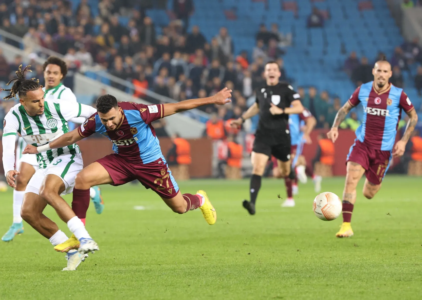 Trabzonspor Avrupa yolunda Ferencvaros ile kozlarını paylaşıyor