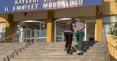 Kayseri sokaklarında İHA destekli uyuşturucu baskını