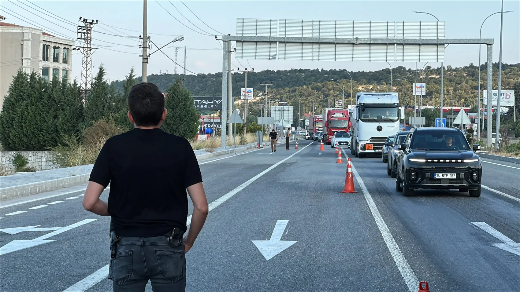 Antalya’daki kundakçı Kütahya yolunda yakalandı
