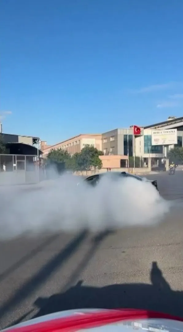 Esenyurt’ta drift şovunun faturası ağır oldu