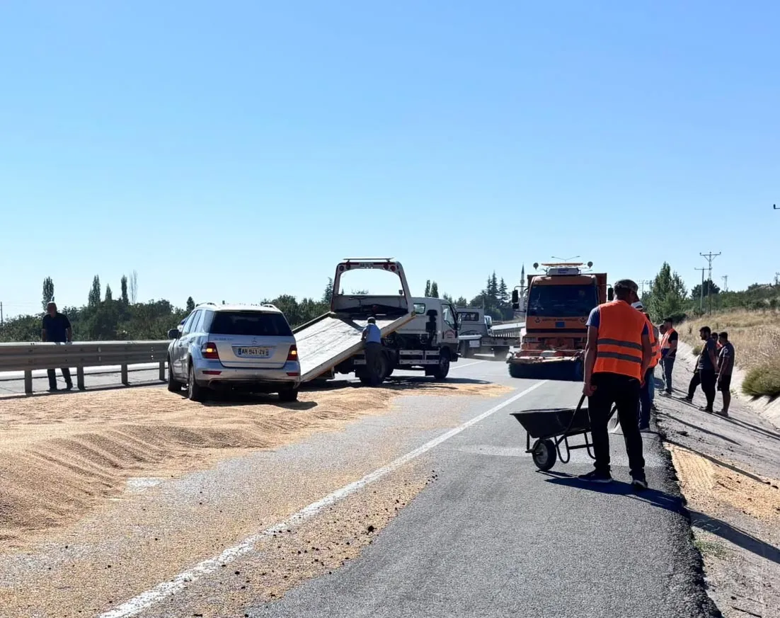 Göreve başladığı günün ertesi kaza Kaymakam ve savcı eşi yaralı