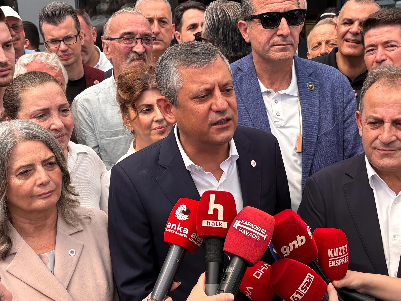 Özgür Özel rotayı Karadeniz'e çevirdi Hedefimiz iktidar