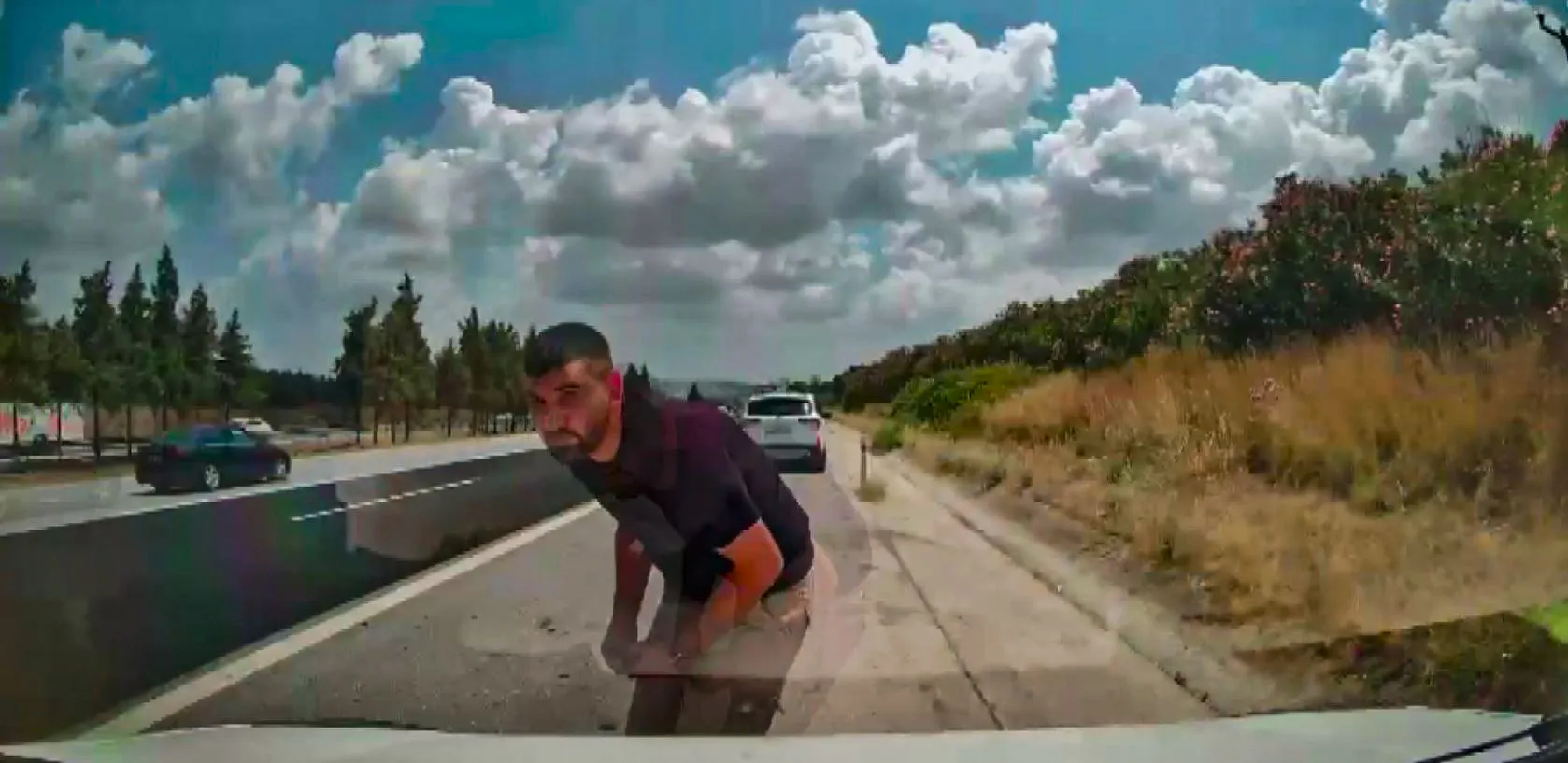Otoyolda pes dedirten hırsızlık planı