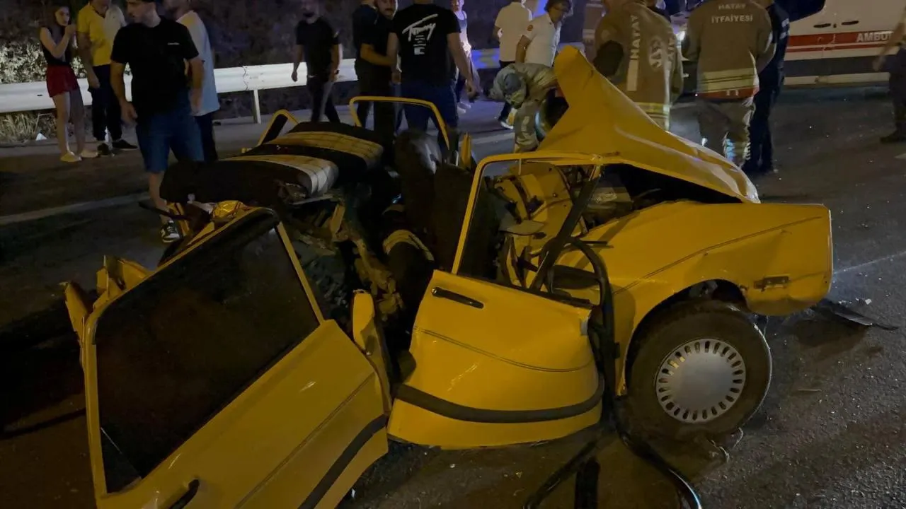 İskenderun yolunda zincirleme kaza bir can aldı
