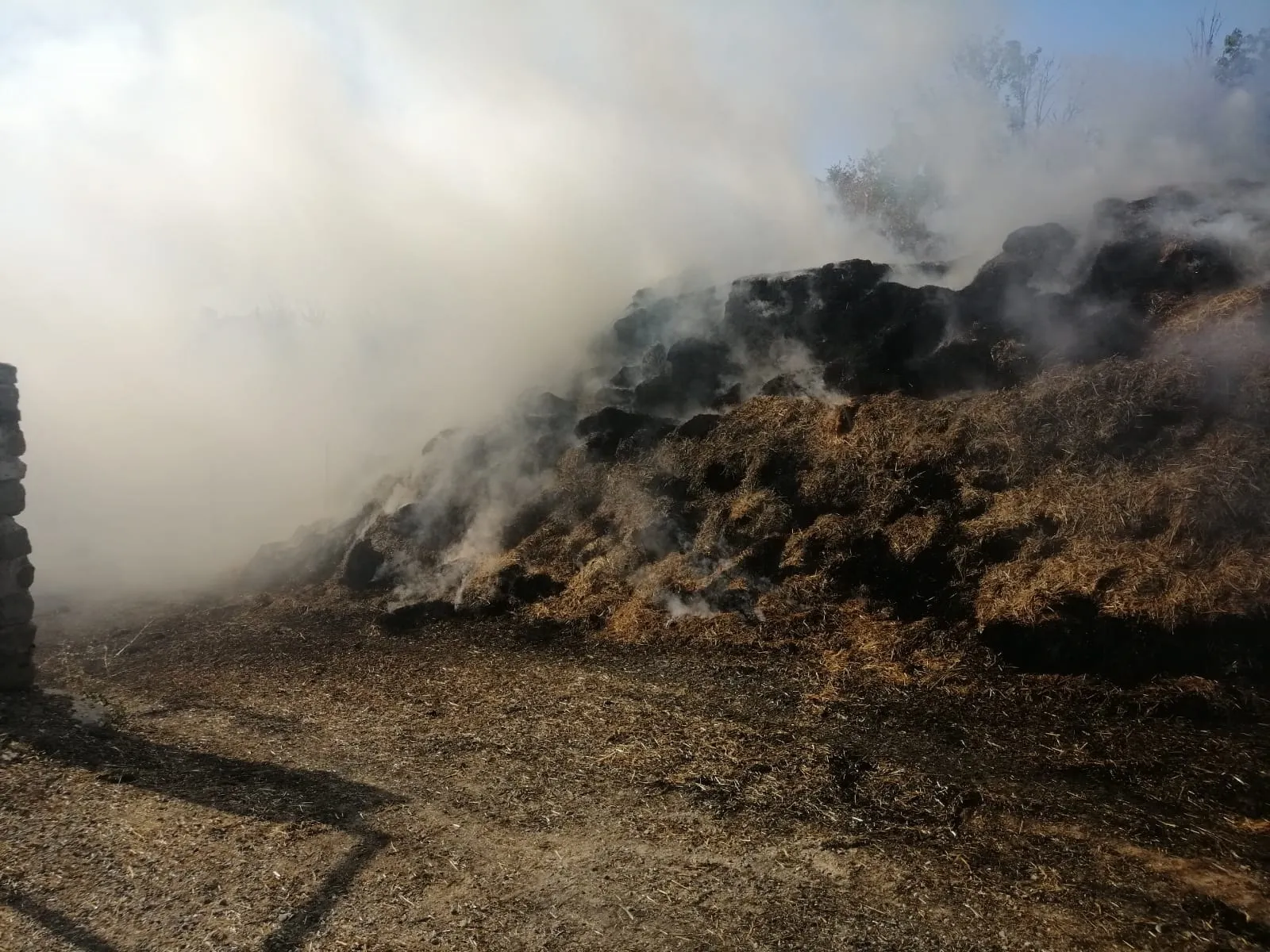 Keşan’da kışlık hazırlıklar alevlere teslim oldu