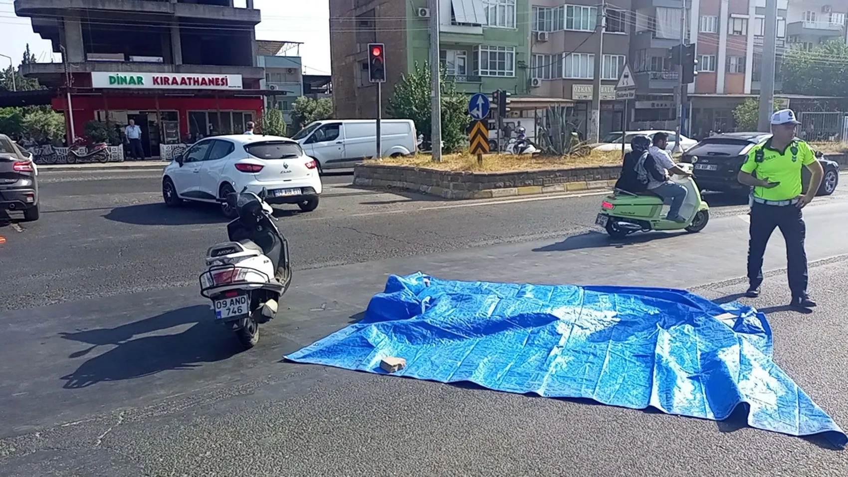 Nazilli yolunda motosiklet kazası 28 yaşındaki sürücü hayatını kaybetti