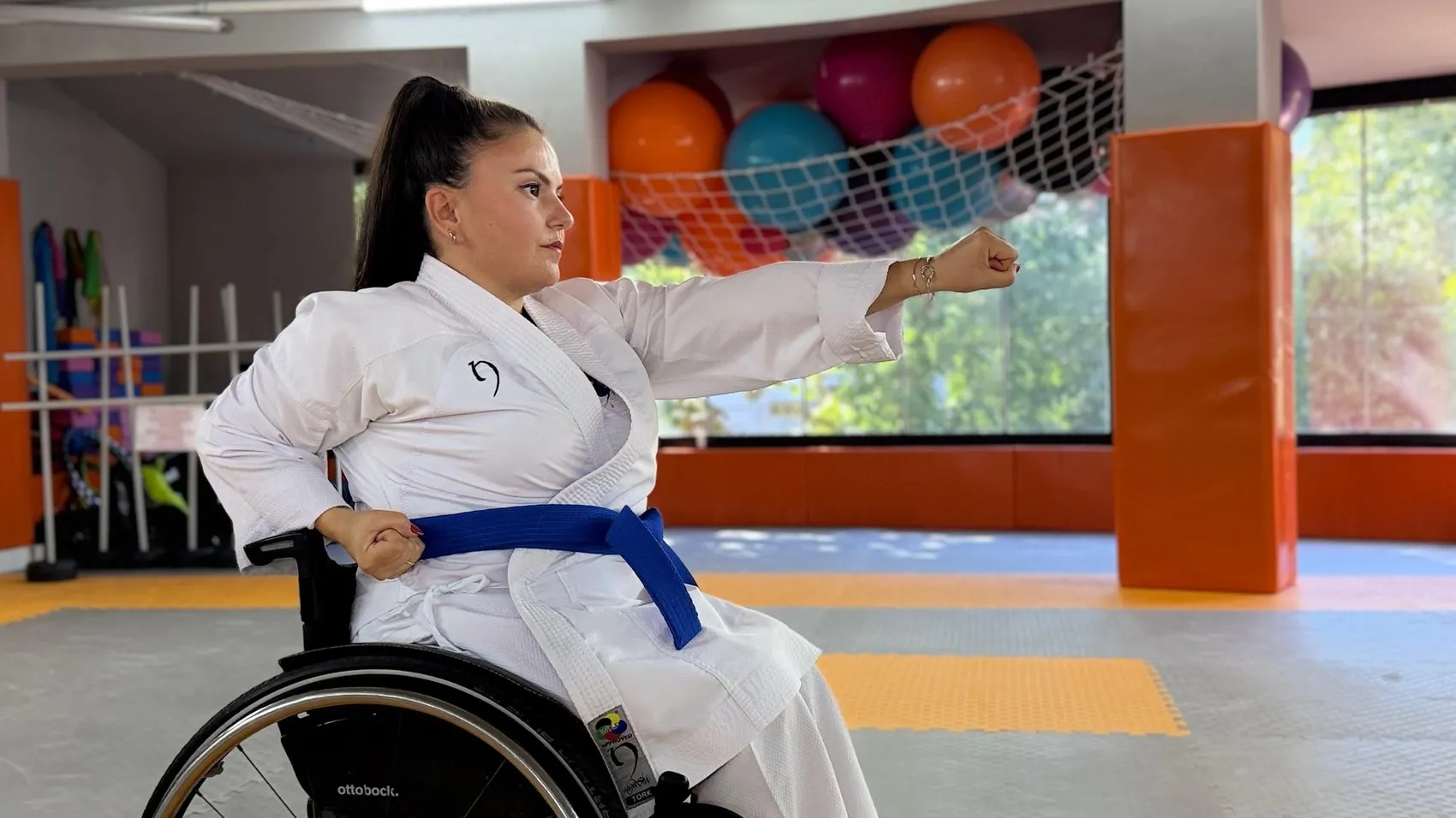 Engelleri sporla yıkan Şerife şimdi anne olmaya hazırlanıyor