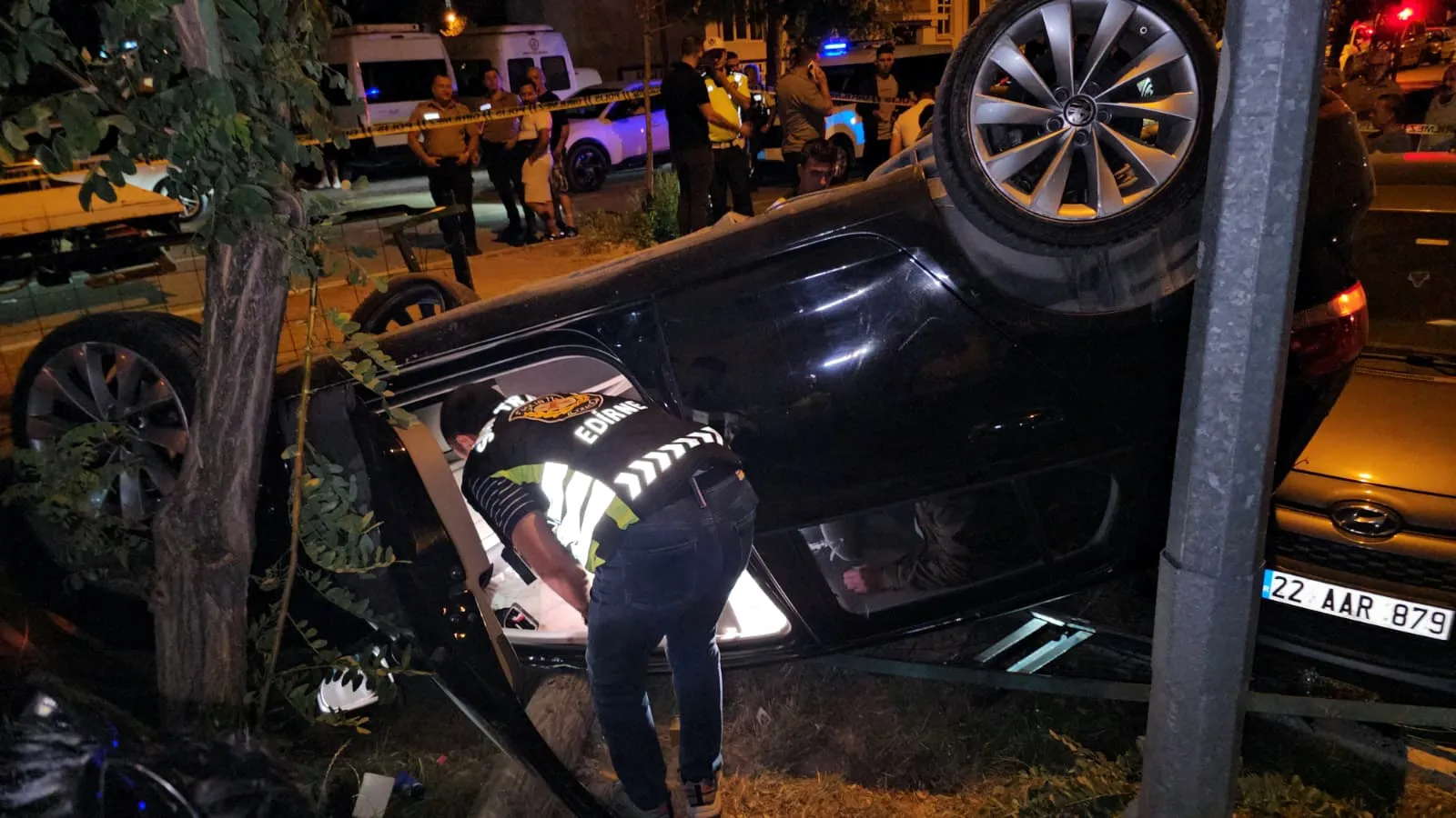 Edirne’de kaza sonrası kopan parmak için seferberlik yaşandı
