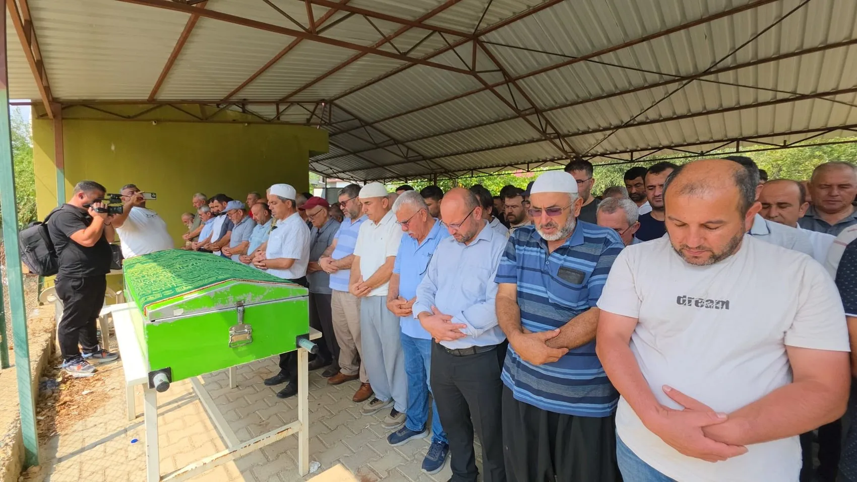 Akıntıya kapılan lise öğrencisi Kerem Can son yolculuğuna uğurlandı