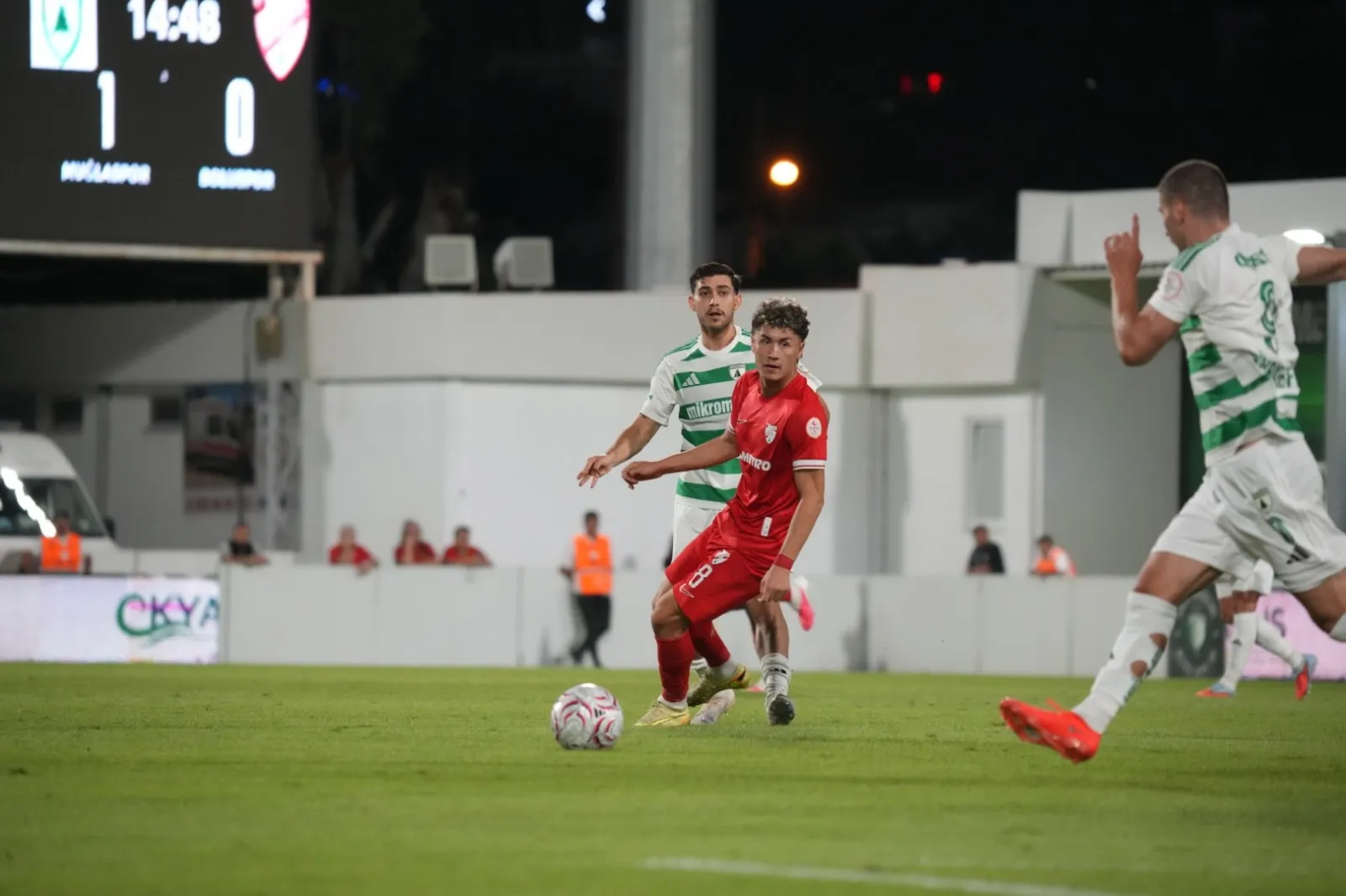 Muğlaspor evinde Boluspor'u 2-0 devirdi İlk galibiyet Yasin'den