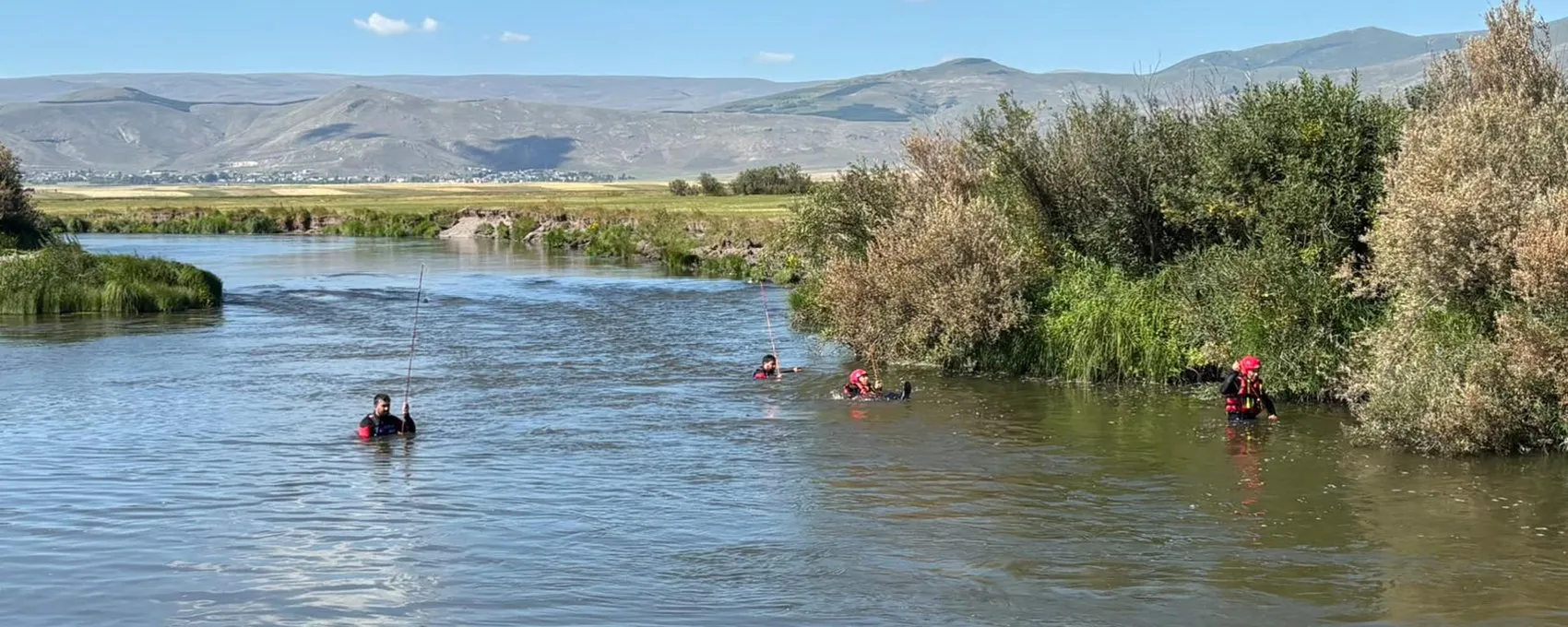 Kura Nehri'nde kaybolan çobandan acı haber geldi