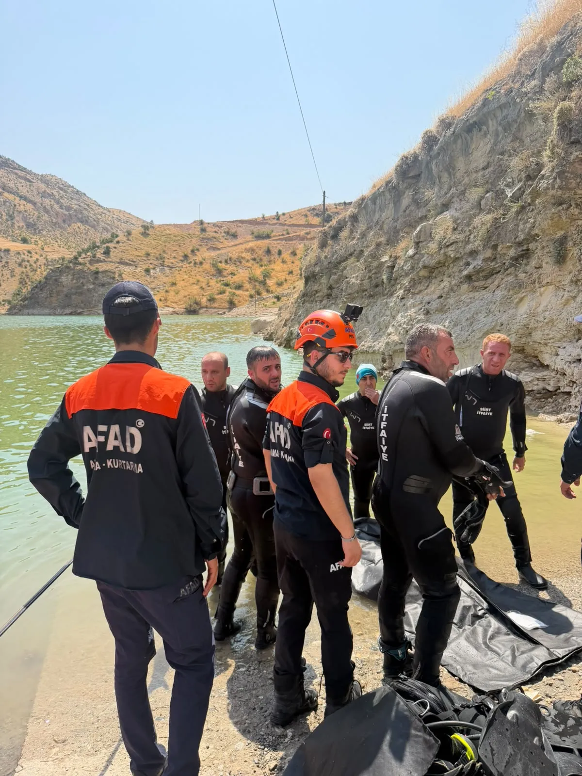 Botan Çayı'nda hüzünlü son Baba ve oğlunun cansız bedenleri bulundu