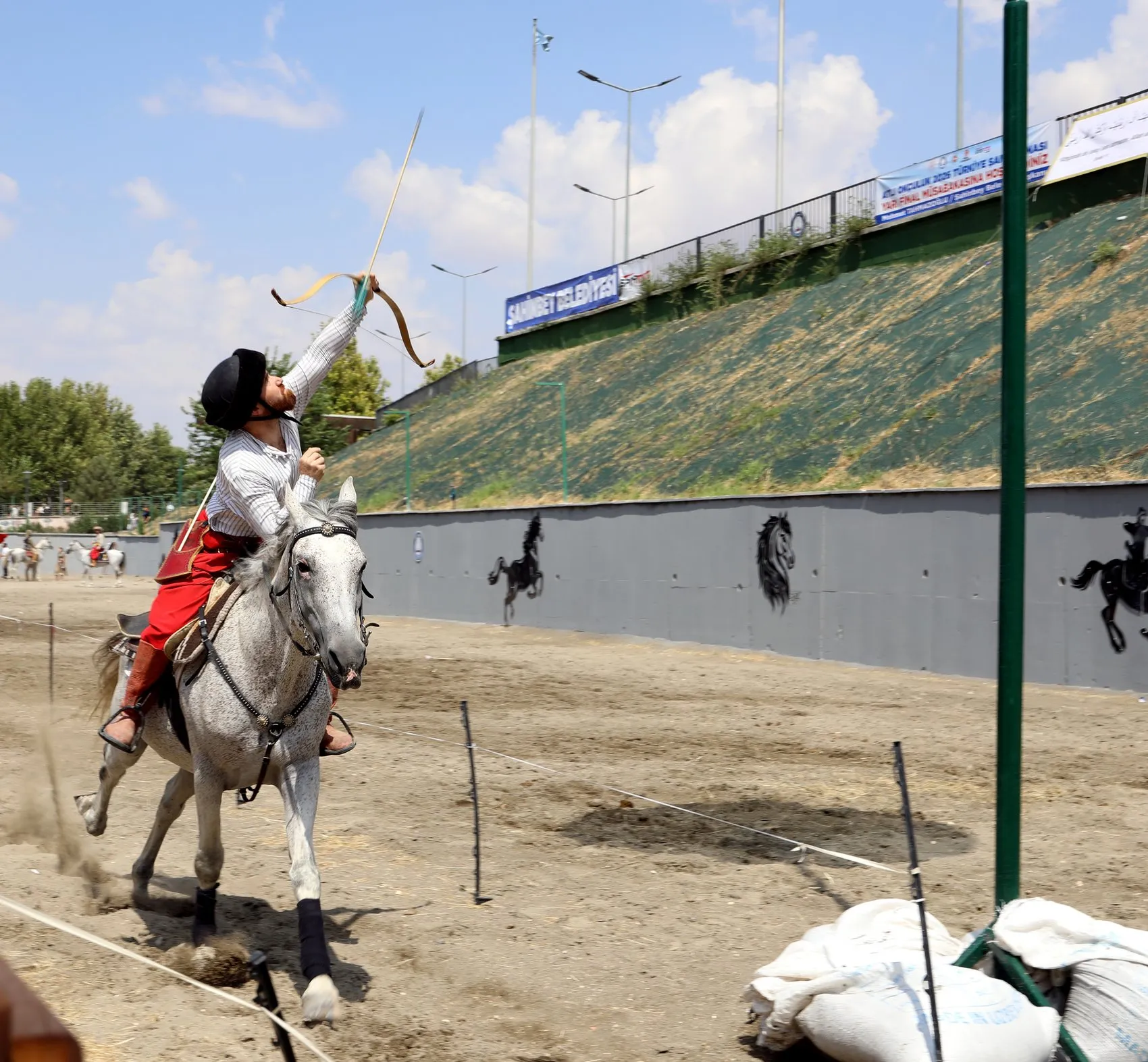 Gaziantep geleneksel spor tutkunlarını ağırladı