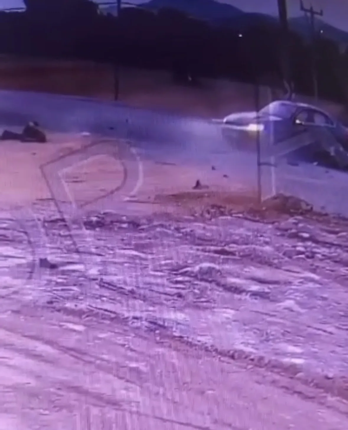 Muğla’da motosiklet kazası anı güvenlik kamerasında
