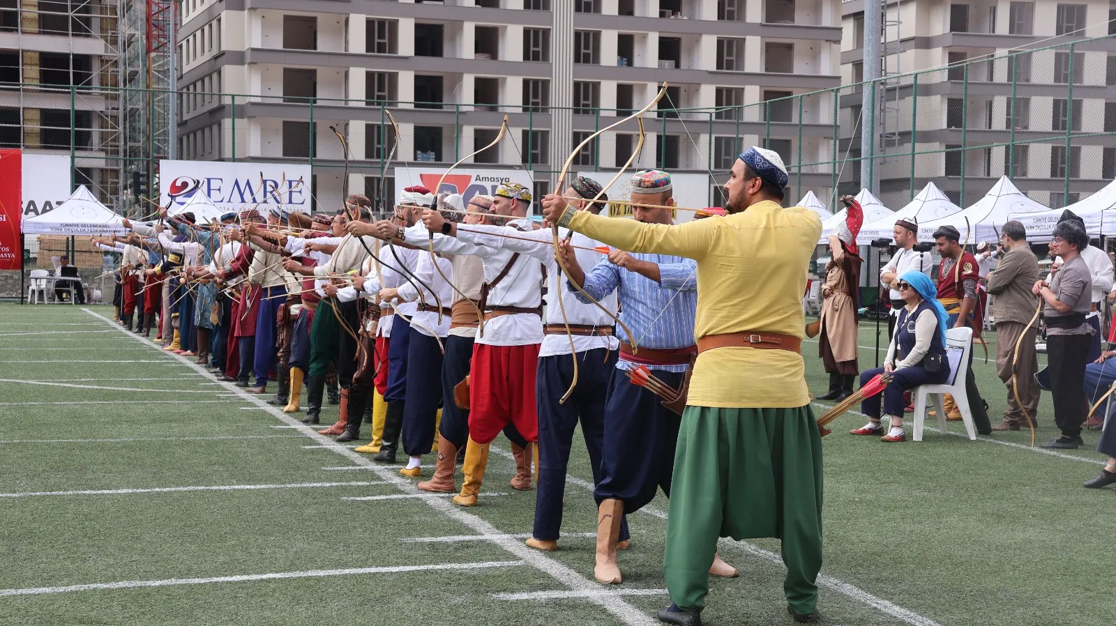 Amasya 335 okçunun rekabetine ev sahipliği yapıyor