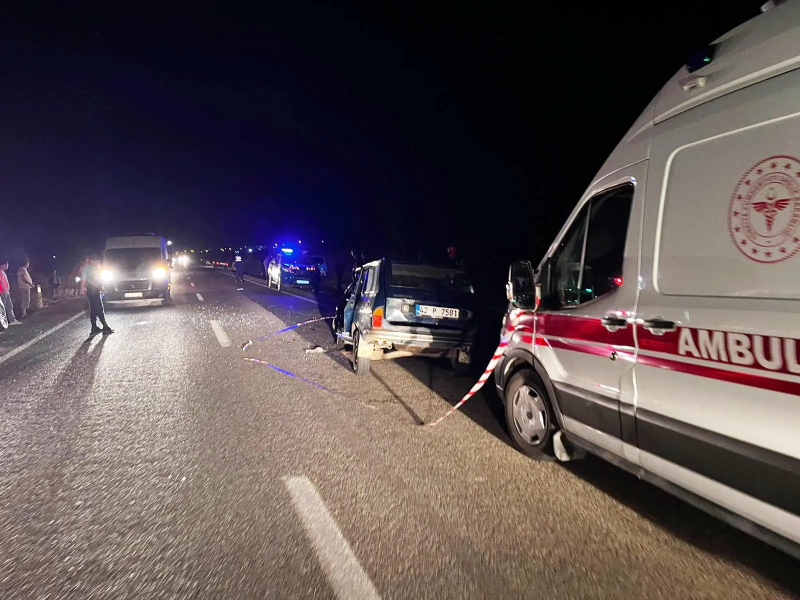 Ilgın yolunda traktör kazası Sarıkaya çifti hayatını kaybetti