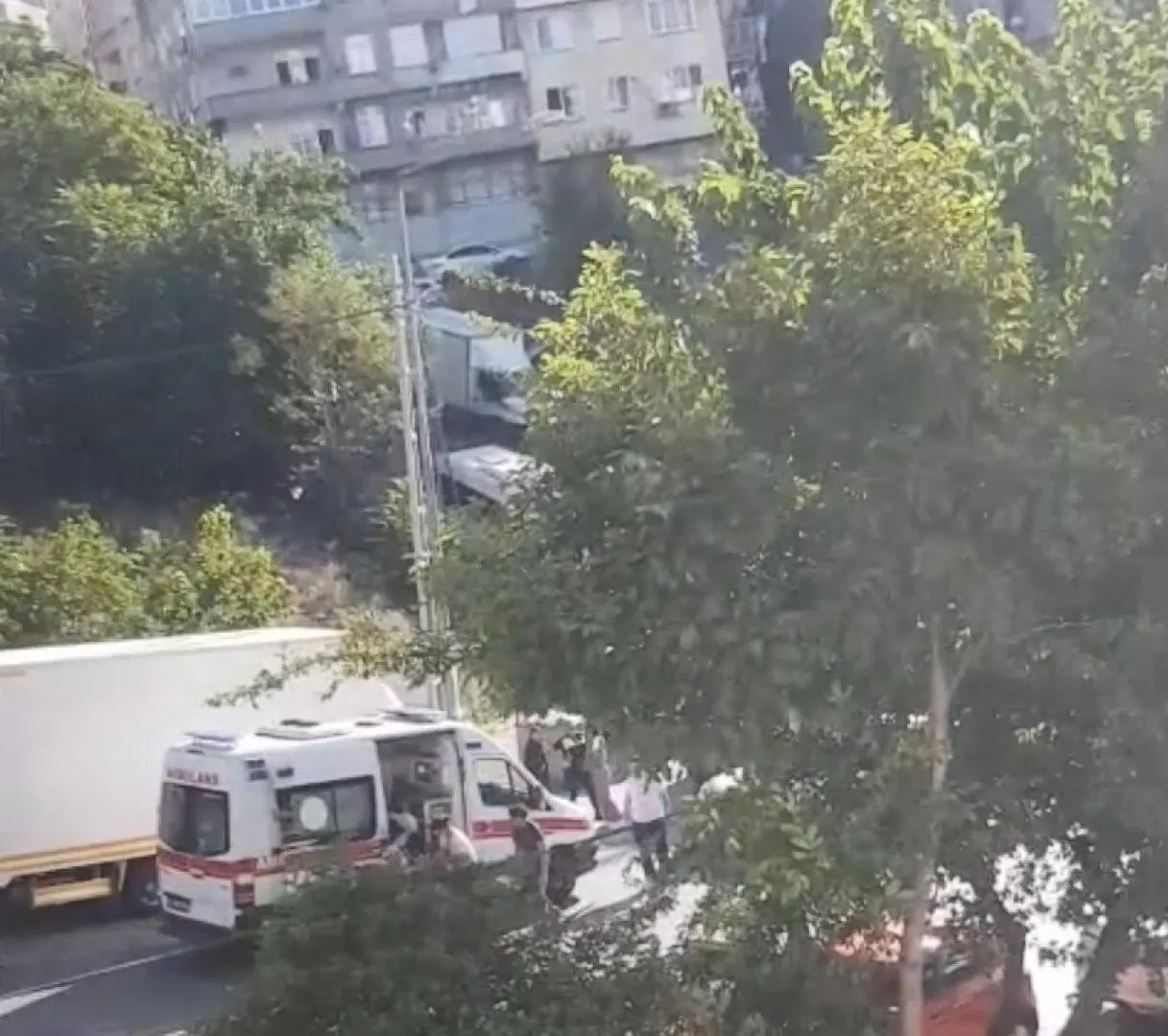 Kağıthane'de dehşet anları Kardeş kavgası kanla bitti