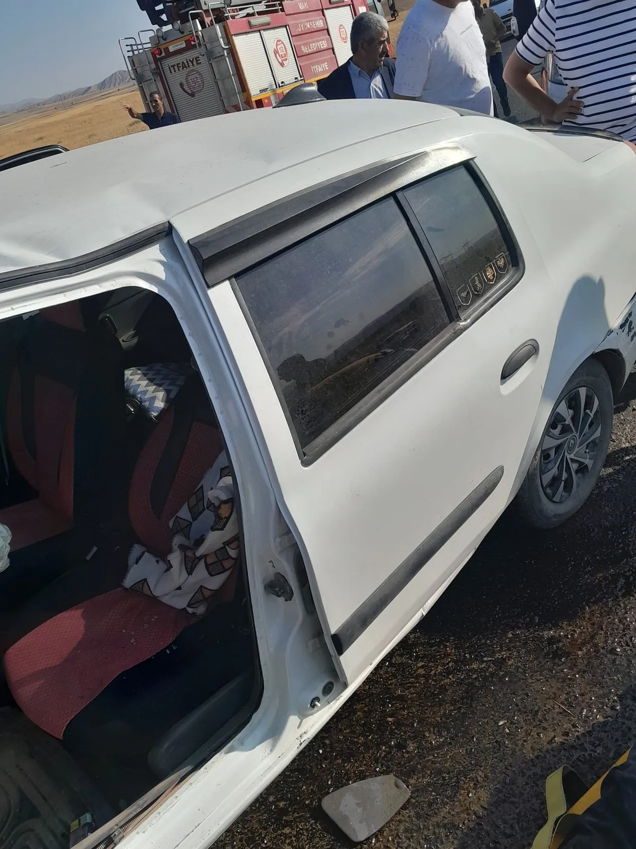 Van'da sabah trafiğinde ağır kaza 7 kişi hastaneye kaldırıldı