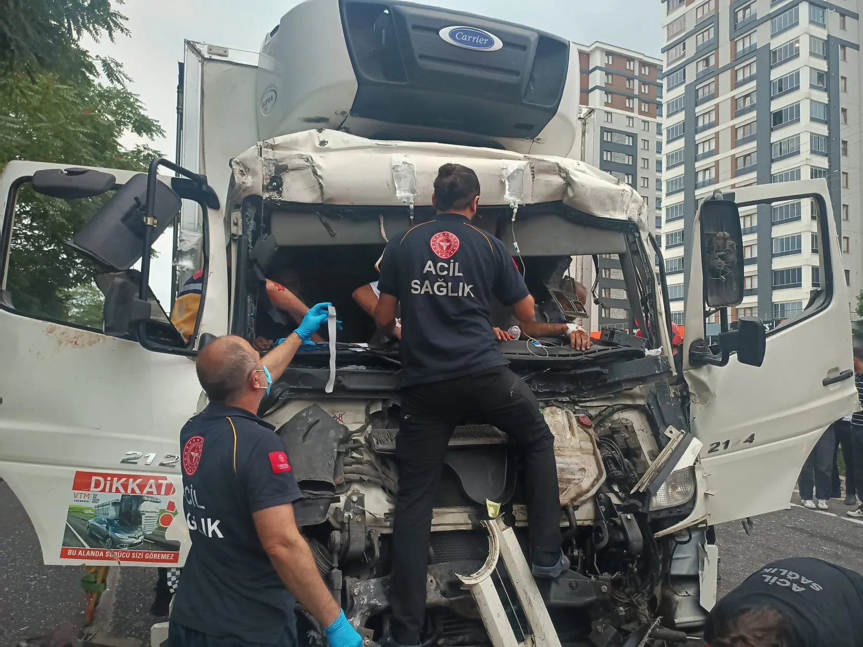 Fatsa’da zincirleme kaza 4 kişi yaralandı