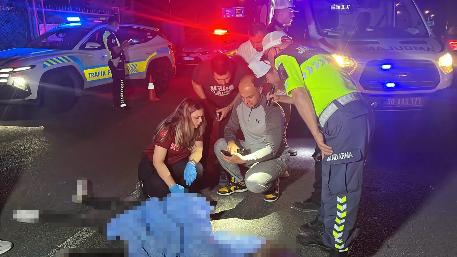 Nevşehir'de feci kaza Yaya hayatını kaybetti