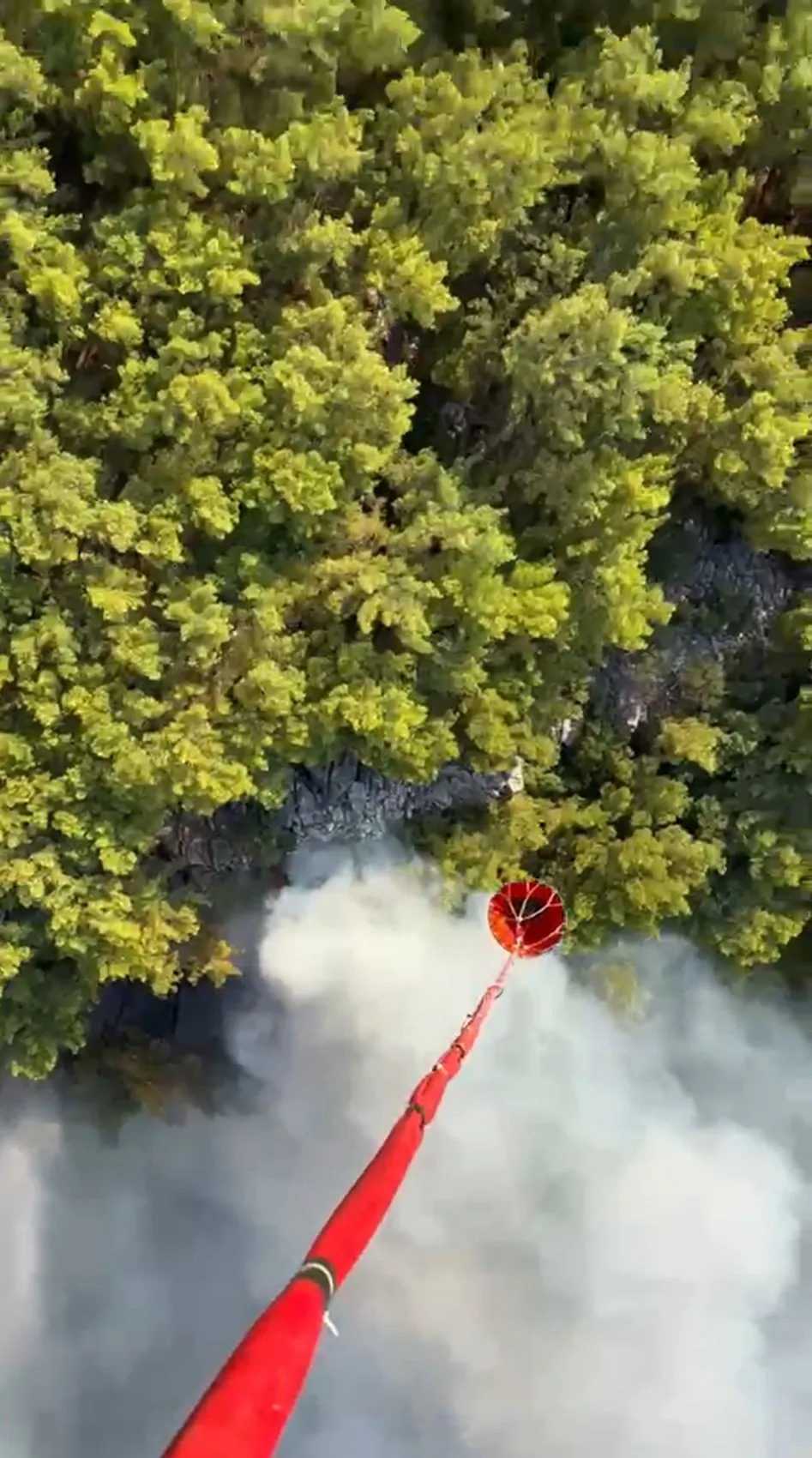 Kemer ormanlarında yangın alarmı
