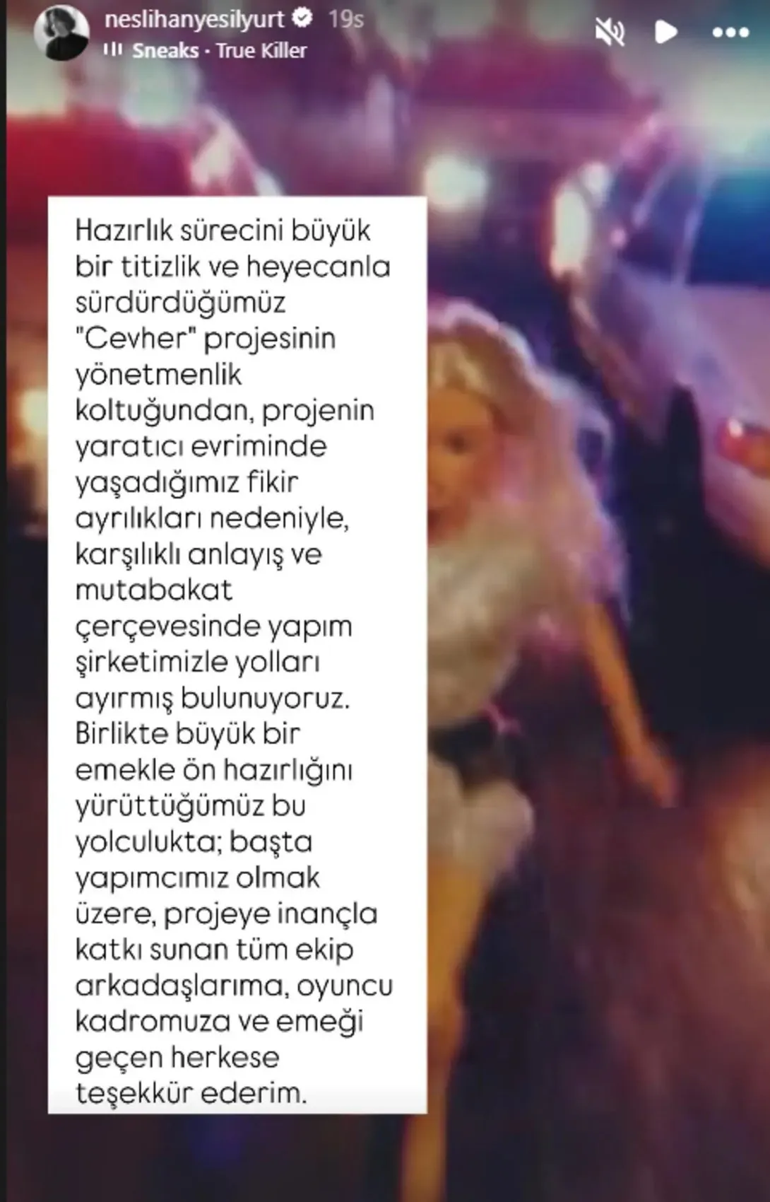Cevher dizisi daha başlamadan kriz çıktı! Özgü Namal projeyi bıraktı 2