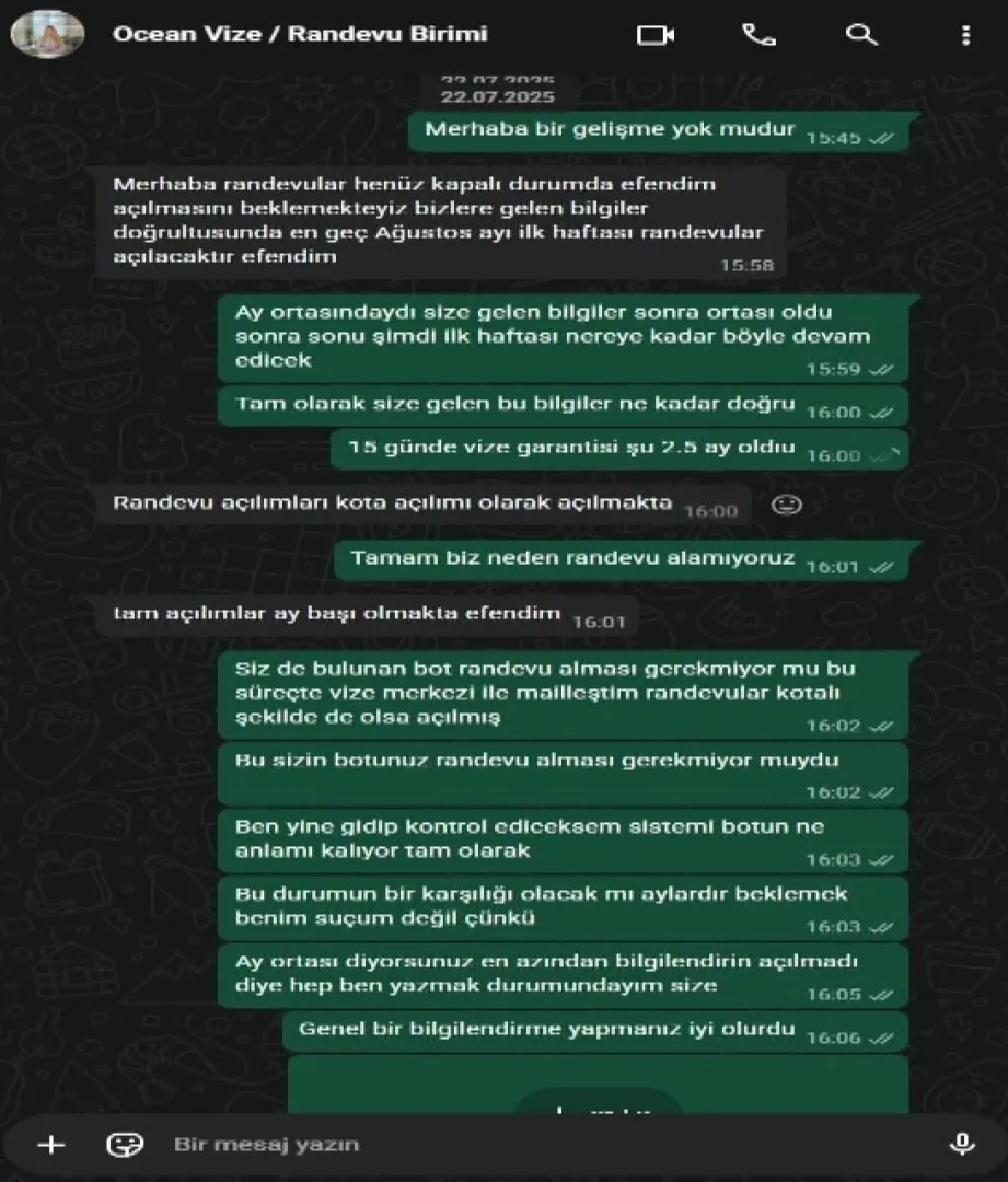 Vize randevularını botlarla kapatan çeteye büyük operasyon
