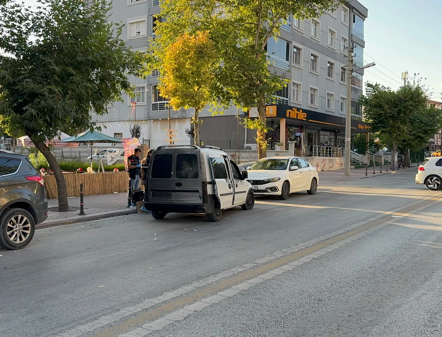 Konya’da sokak ortasında cinayet kamerada