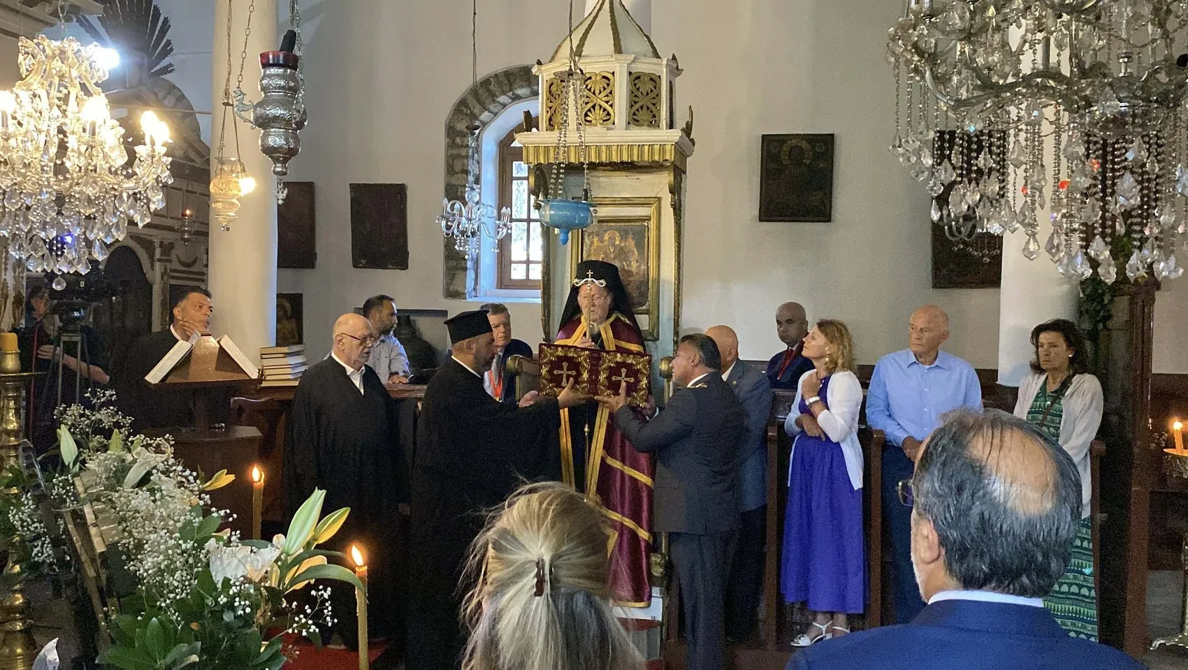 Gökçeada'da Meryem Ana ayini düzenlendi