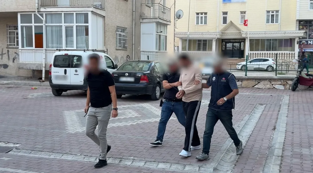 İnterpolün aradığı terör şüphelisi Kırşehirde yakalandı