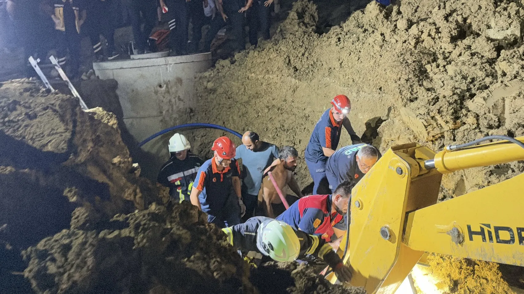 Bartın'da su kuyusunda dehşet dolu iki saat