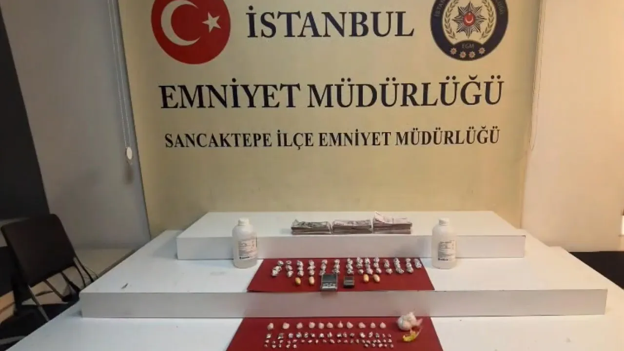 Sancaktepe’deki uyuşturucu operasyonunda tonlarca kimyasal madde bulundu