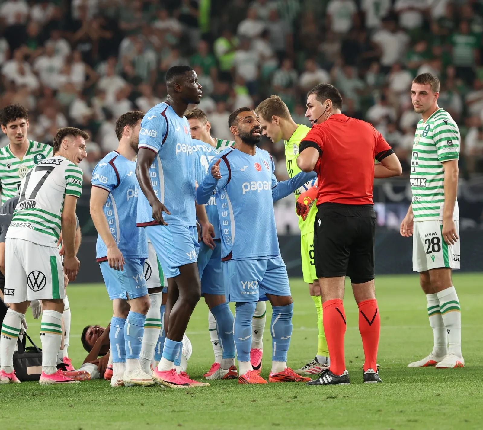 Trabzonspor’un Avrupa macerası Konferans Ligi’nde sürecek