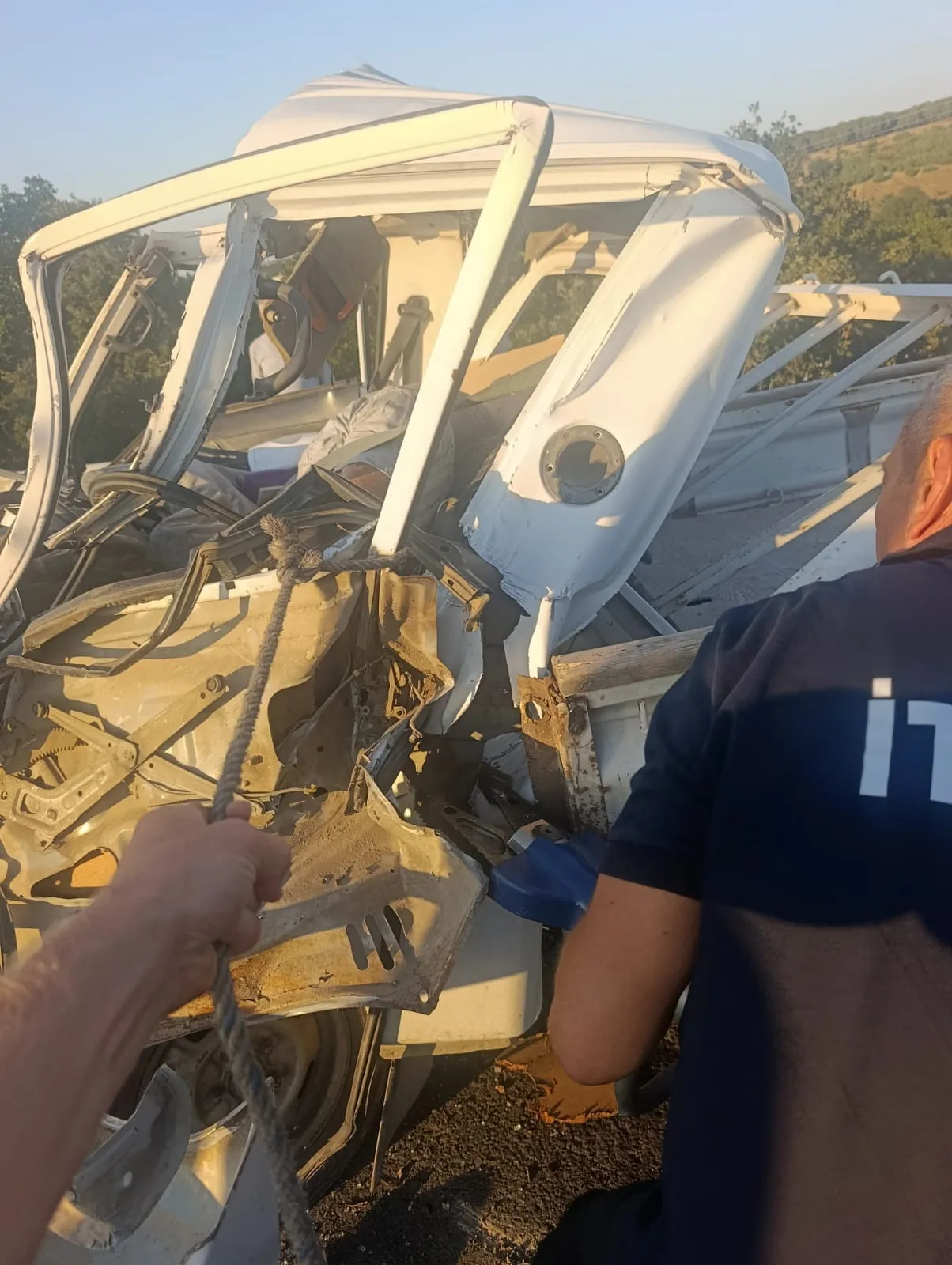 Keşan yolunda kamyonet kazası can aldı
