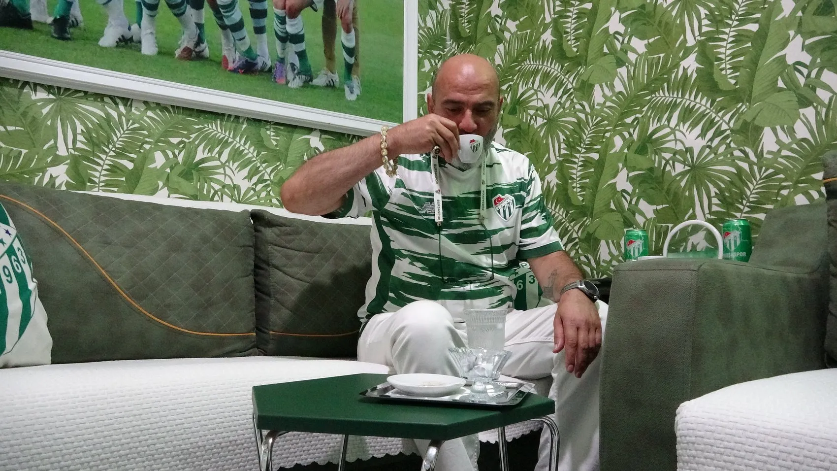 Bursaspor aşkını dişlerine kadar taşıdı