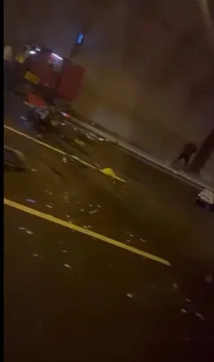 Kuzey Marmara Otoyolu'nda tünel kazası 3 can kaybı